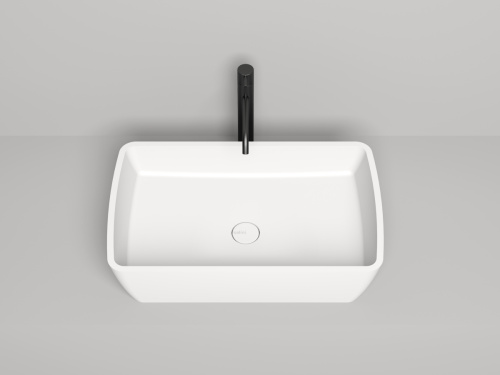 Раковина из искусственного камня S-Stone Salini GLORIA 1102212MF 70х40 накладная цвет мультиколор - фото 2